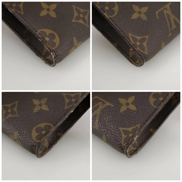 LOUIS VUITTON Monogram Bucket PM Accessory Pouch LV Auth 108707 - Picture 14 of 16